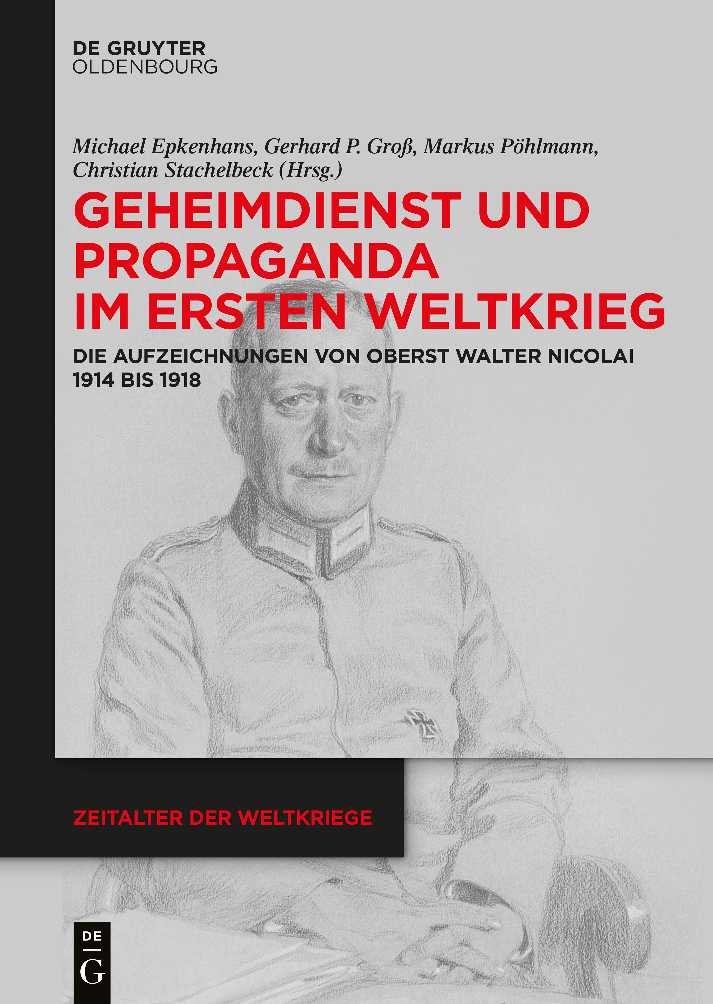 Buchcover Geheimdienst und Propaganda im Ersten Weltkrieg