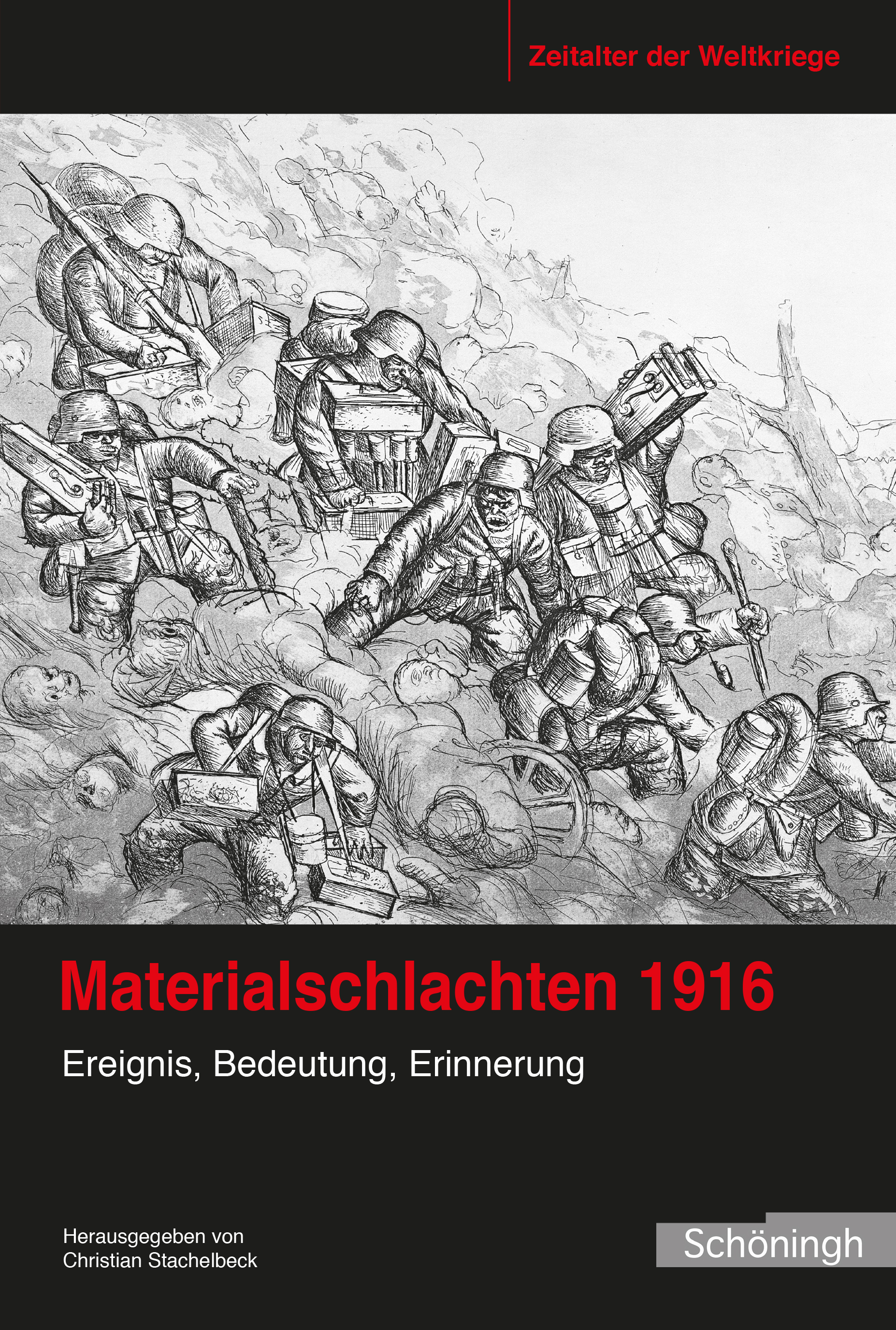 Cover zum Sammelband "Materialschlachten 1916"