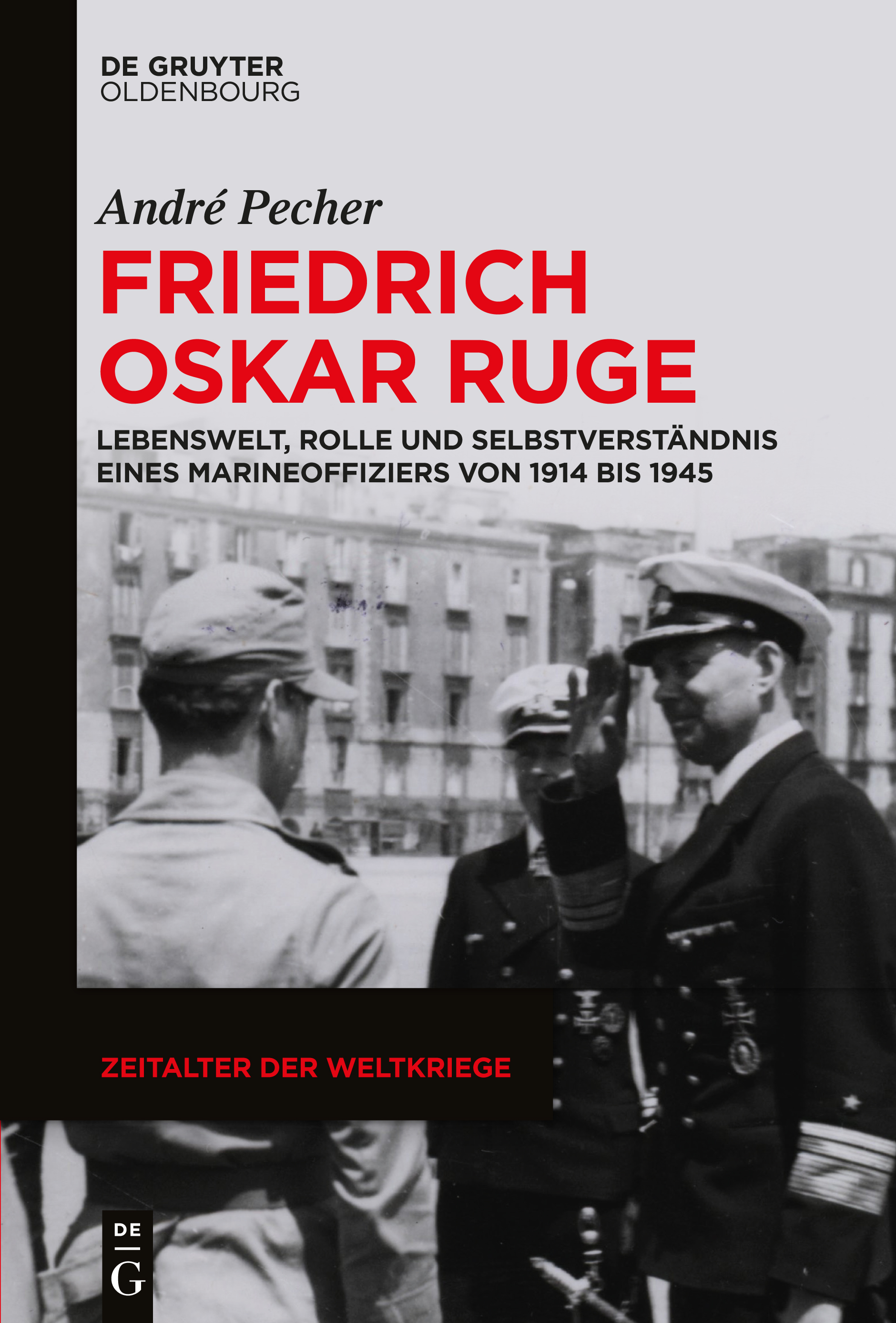 Cover zu: André Pecher: Friedrich Oskar Ruge