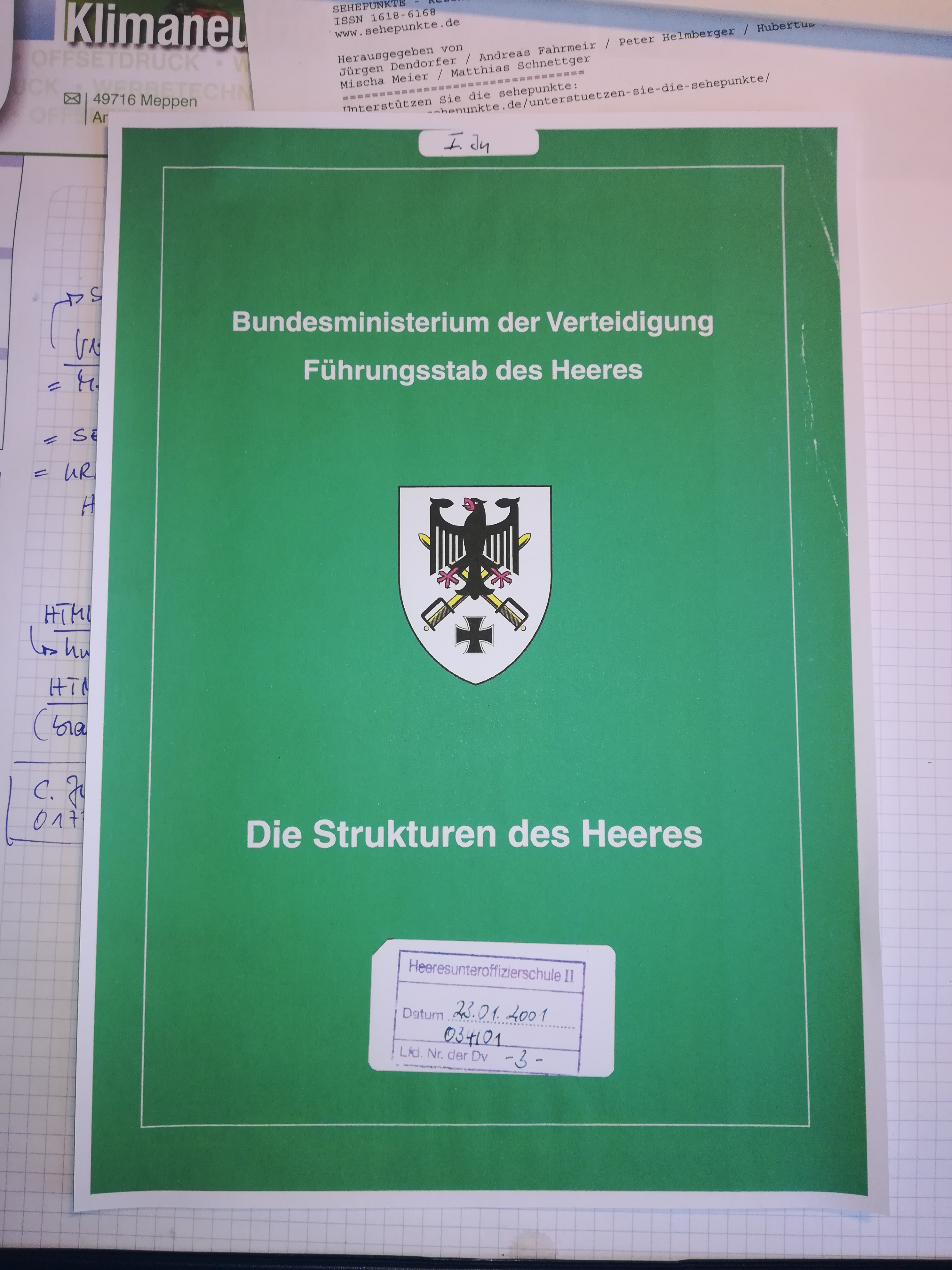 Strukturen des Heeres