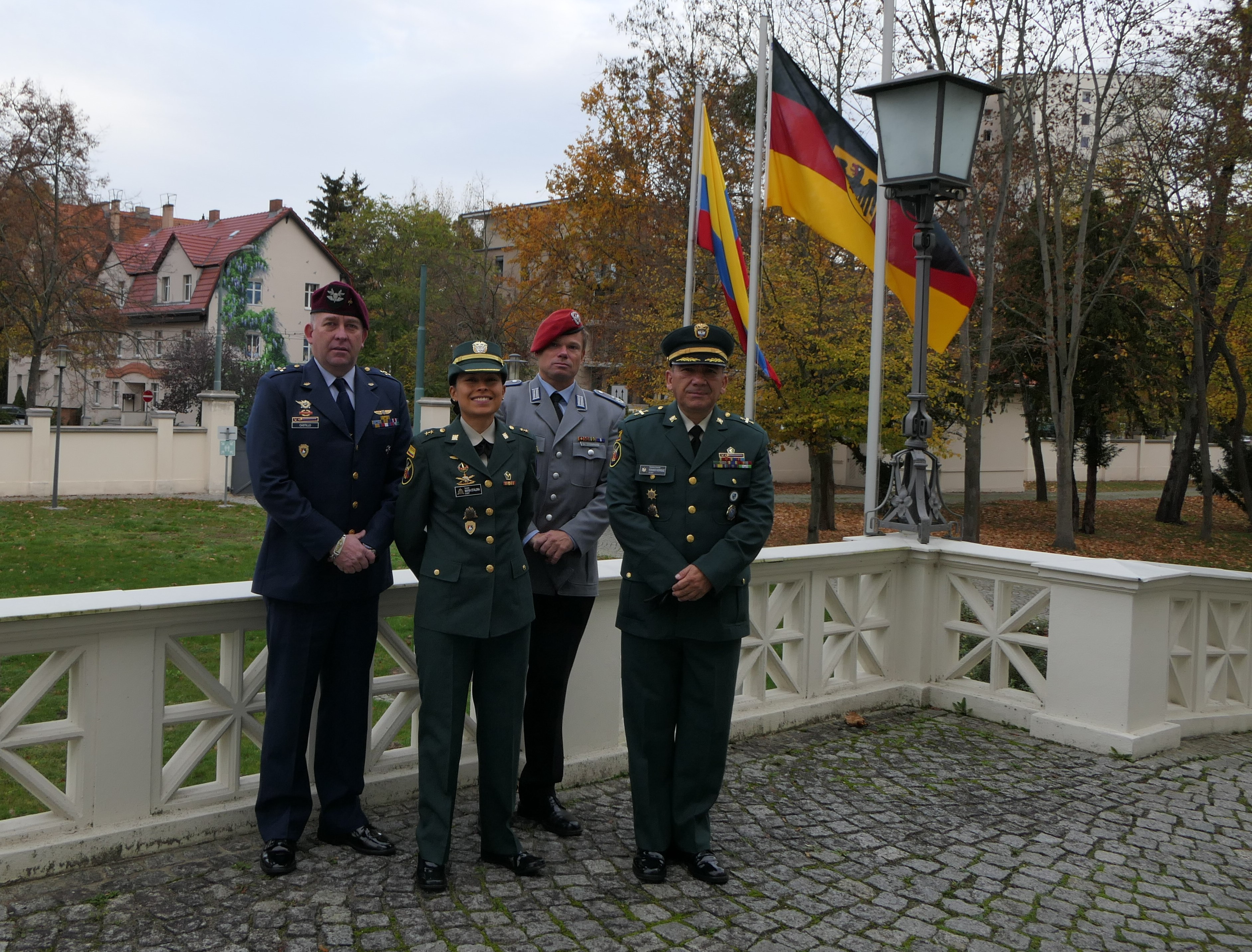 Besuch der Delegation aus Kolumbien am ZMSBw