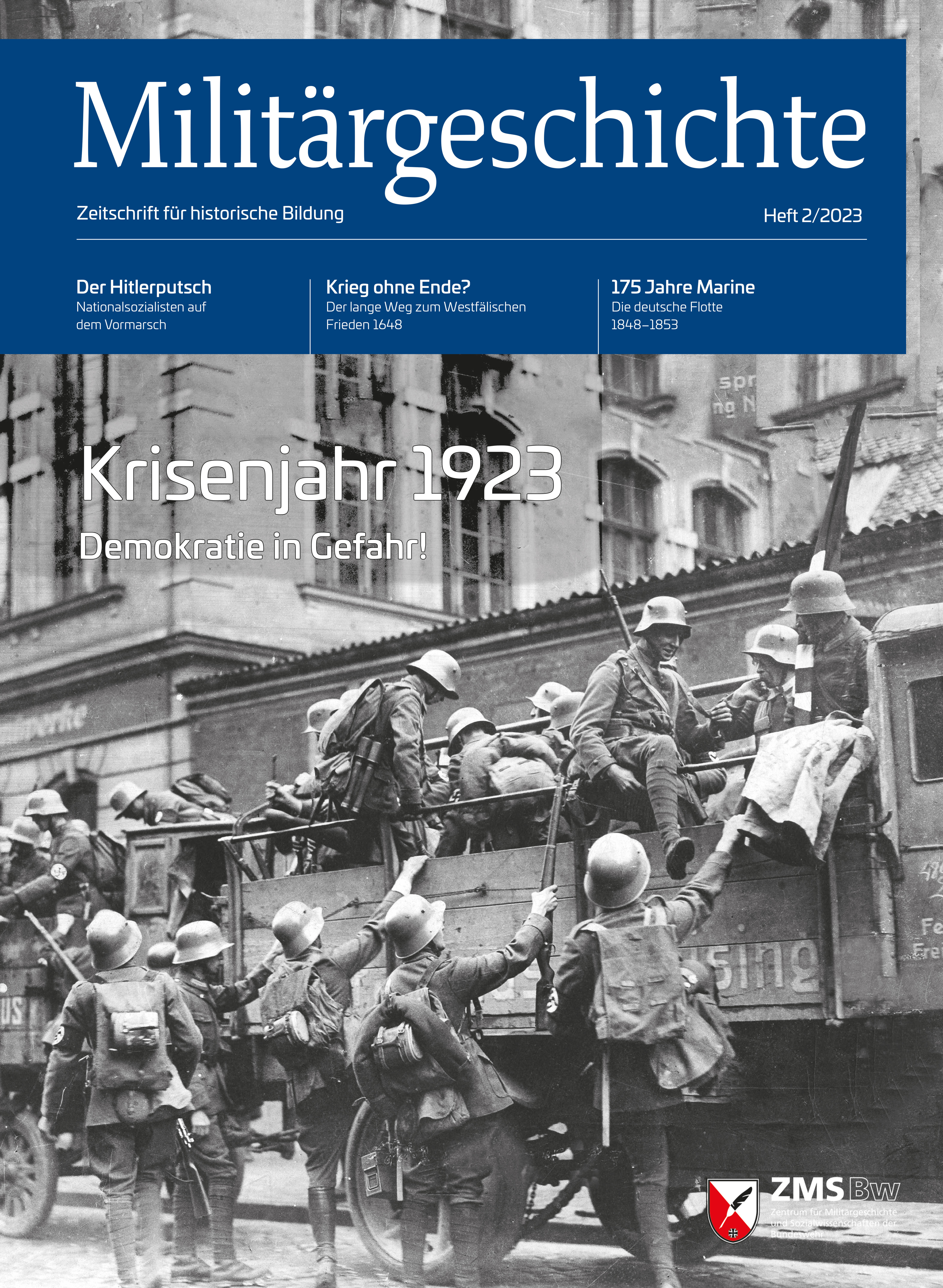 Cover »Militärgeschichte. Zeitschrift für historische Bildung«