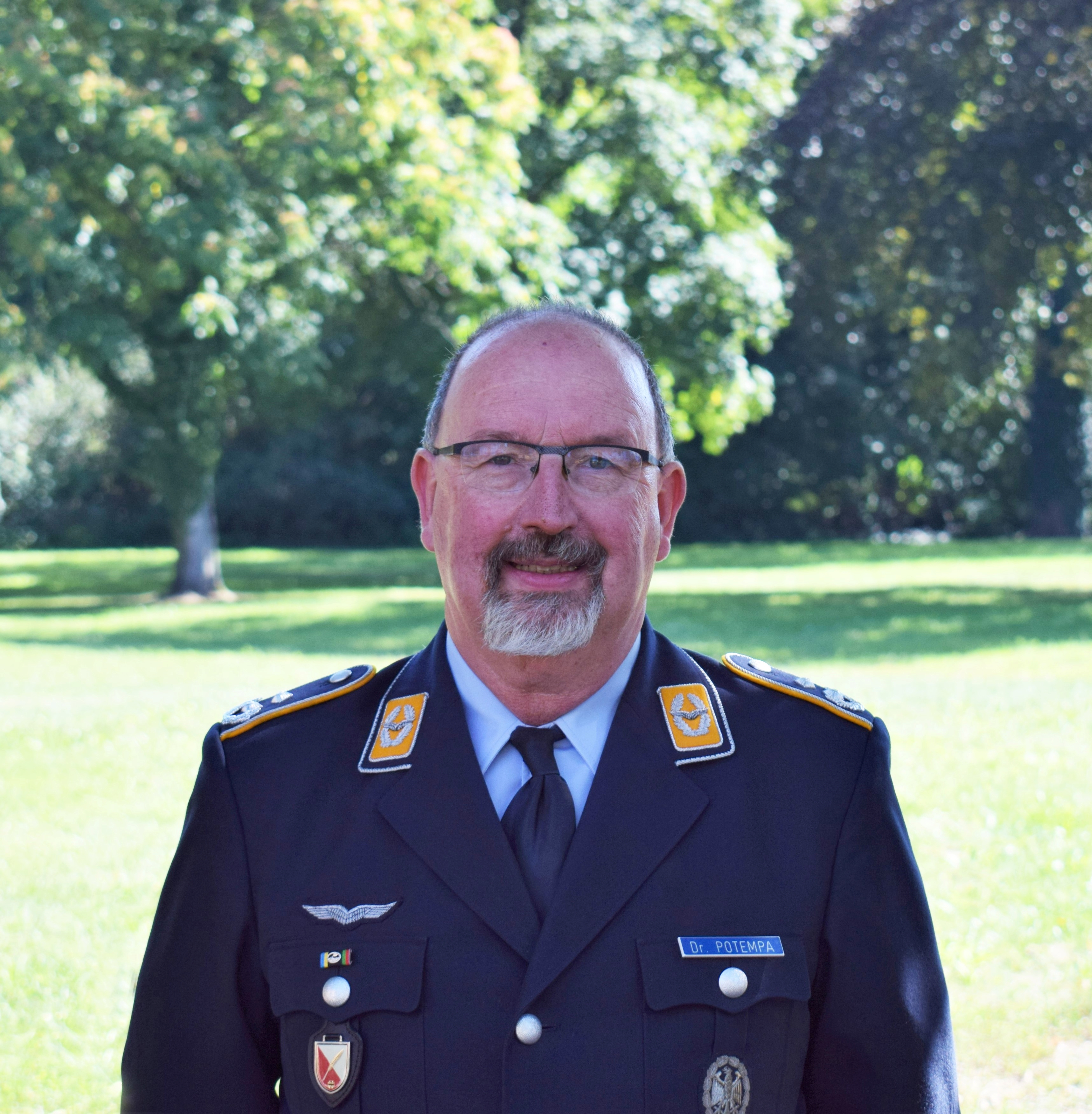 Oberstleutnant Dr. Harald Potempa ist Experte zur militärischen Luftfahrt und Pressestabsoffizier des ZMSBw