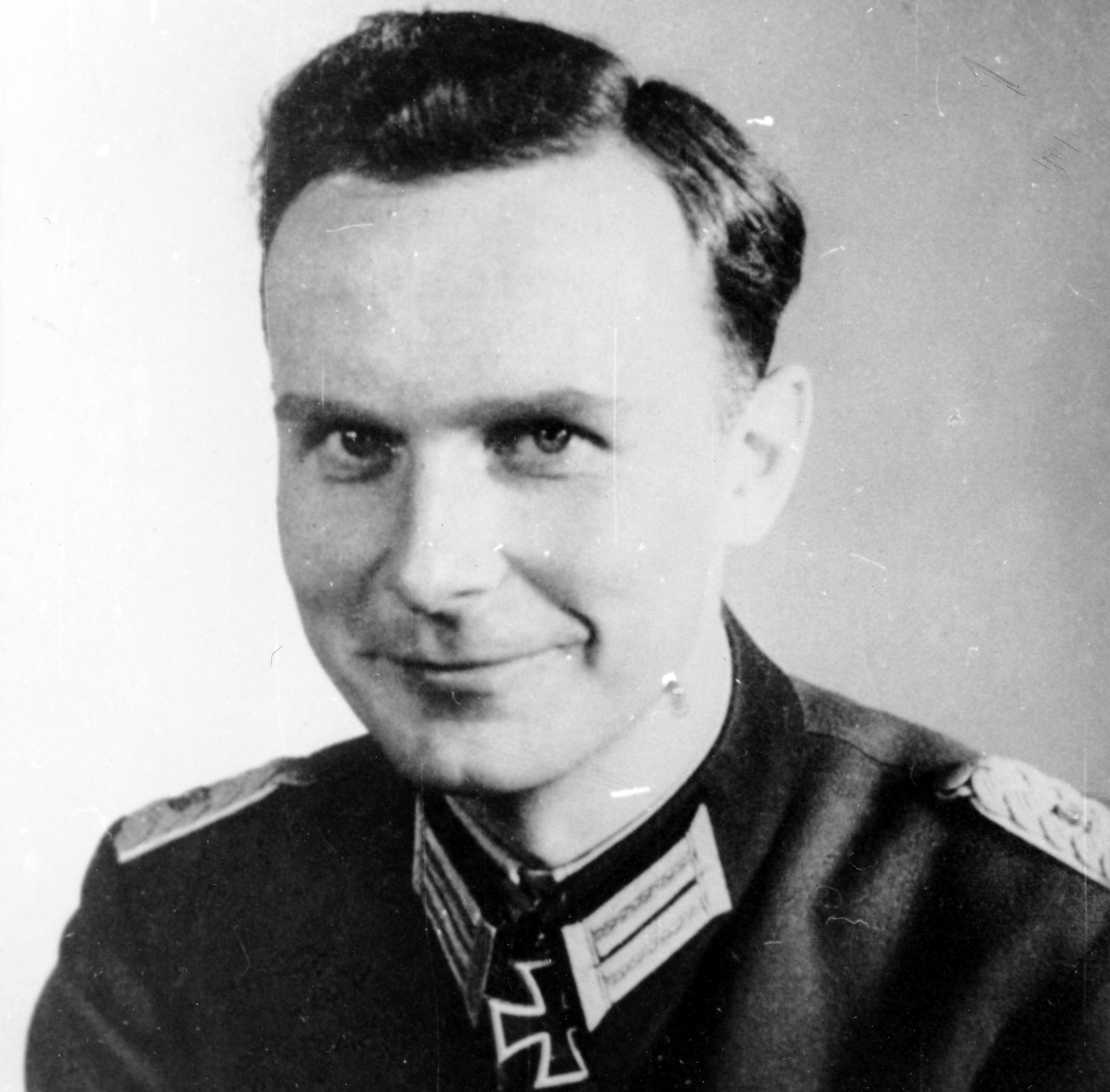 Ein Stabsoffizier der Wehrmacht in Uniform