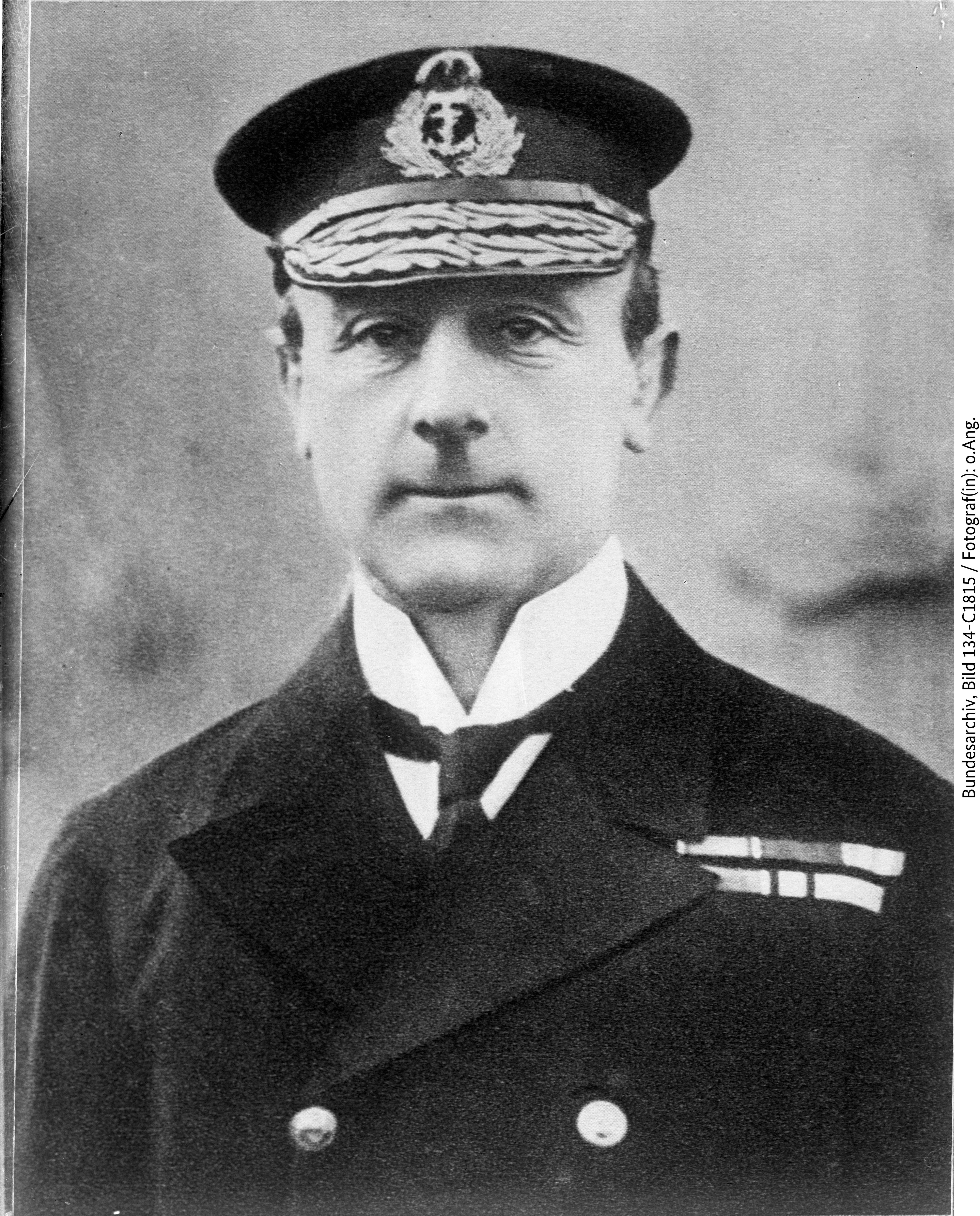 Portrait von Admiral John Rushworth Jellicoe