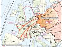 Karte Mitteleuropa