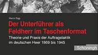 Cover des Werkes mit drei Soldaten der Wehrmacht. Ein Soldat gibt den andren wahrscheinlich einen Auftrag.