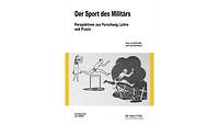 Cover des Buches mit einem Hürdenspringer in kurzer Sporthose und einem Soldaten in Uniform über Stacheldraht springend.