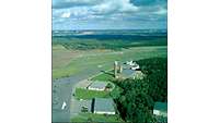 Luftbild des Areals