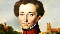 Porträt des Kriegsphilosophen Carl von Clausewitz