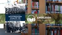 Auf dem Buchcover Fotos vom Wachbataillon der Bundeswehr angetreten am Flughafen Köln-Wahn 1963