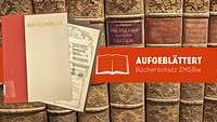 Titelbild der Reihe Aufgeblättert mit Ansicht der vorgestellten Mappe: Gefangenenlager Ahmednagar: Drucke und Fotos, nach 1919