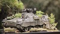 Modell des Schützenpanzers Marder