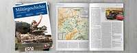 Das Cover und eine aufgeschlagene Zeitschrift der Militärgeschichte