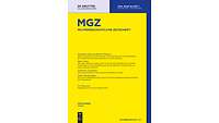 typografisches Buchcover in gelb und blau