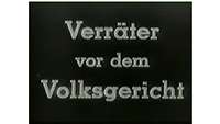 Standbild aus dem Film "Verräter vor dem Volksgericht" Teil 1, Quelle: archive.org, Titelei