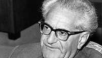Porträt Fritz Bauer (1903-1968) Jurist und Generalstaatsanwalt. 