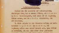 Das Bild zeigt ein Dokument. Es ist eine Abschrift aus den Ermittlungsakten der Gestapo