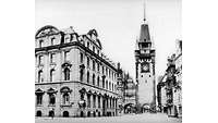 Gebäude in der Freiburger Kaiser-Joseph-Straße neben dem Martinstor
