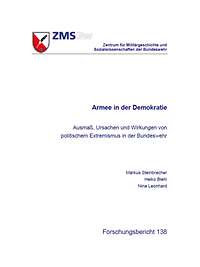 Deckblatt der Studie mit Schriftzug "Armee der Demokratie"