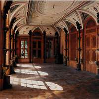 Potsdam, Neuer Garten, Orangerie, Palmensaal