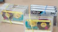 Eine Cassette aus der Zeit vor der CD
